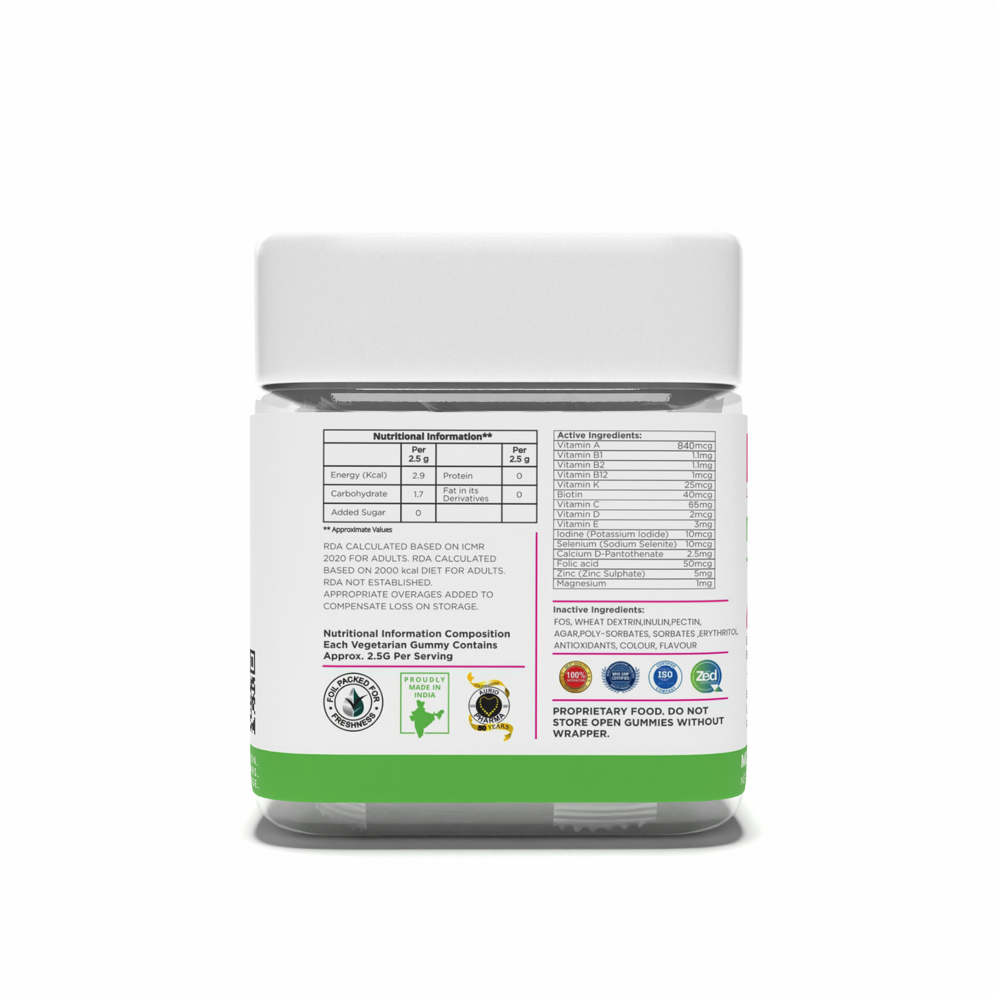 LUB Multivitamin + Multimineral Gummies Pack Of 2