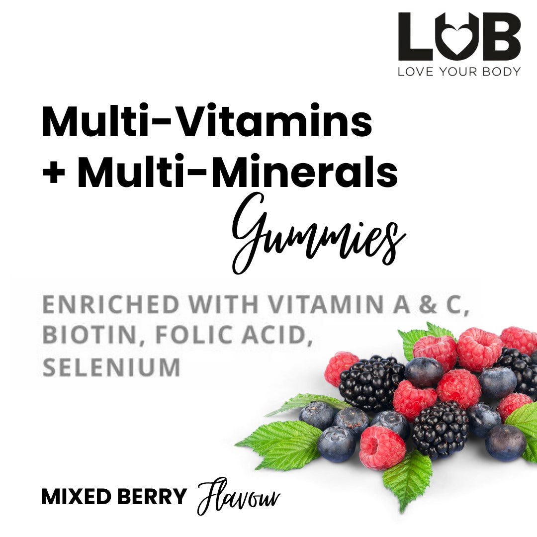 LUB Multivitamin + Multimineral Gummies