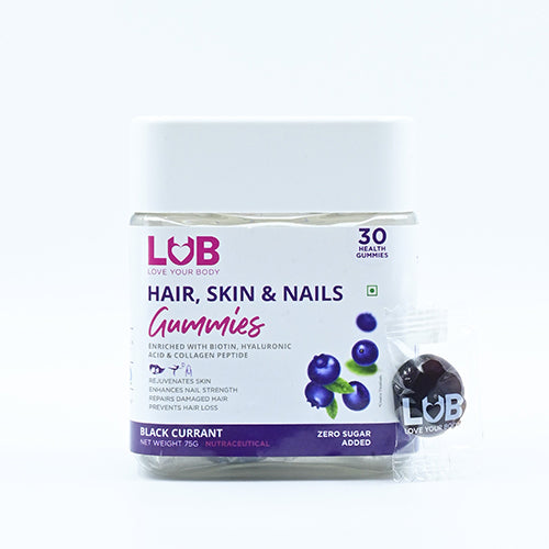 LUB Hair, Skin and Nail Gummies